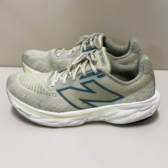 New Balance Fresh Foam X 1080 v14 Size 14 Running Shoes Pale Moss / New Spruce - Picture 10 of 11